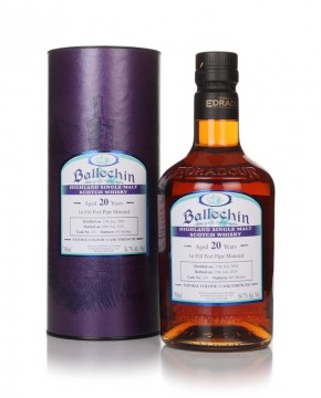 Ballechin 20 Year Old 2004 (cask 347) - Port Pipe Cask