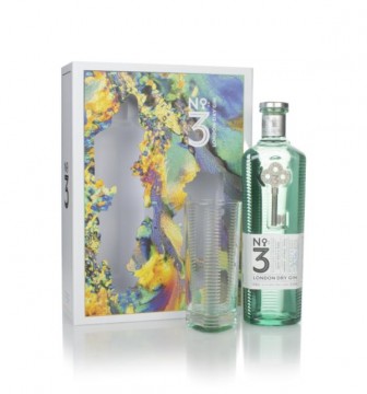 No.3 Gin Gift Pack With Glass London Dry Gin