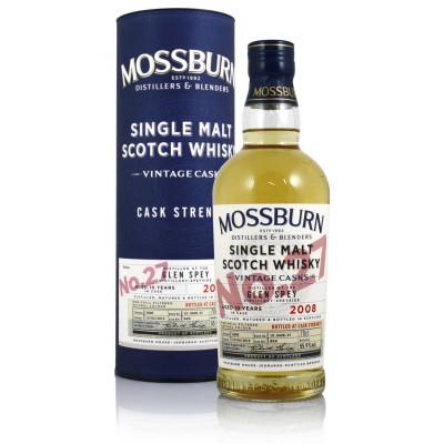 Glen Spey 2008 10 Year Old, Mossburn Vintage Casks No.27, 55.9%