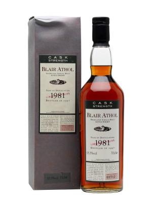 Blair Athol 1981 / Bot 1997 / Flora & Fauna / Sherry Cask