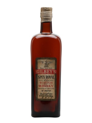 Gilbey's Spey Royal / Bottled 1940s