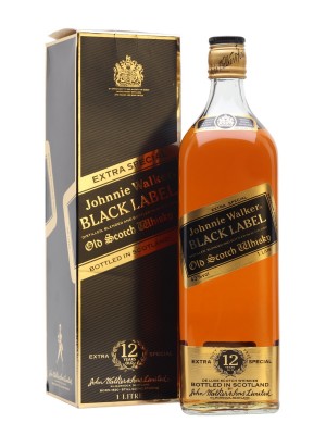 Johnnie Walker Black Label 12 Year Old / Bottled 1980s