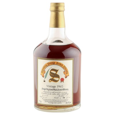 Glen Mhor 1965 26 Year Old, Signatory Vintage 1991 Bottling - Cask #202