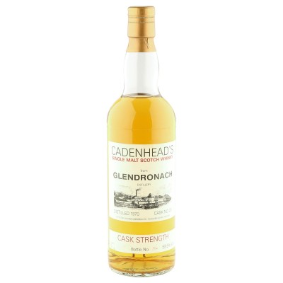 Glendronach 1970, Cadenhead's Cask Strength Bottling, Cask #25