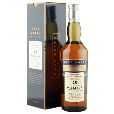 Hillside 1970 25 Year Old, Rare Malts Selection with Box