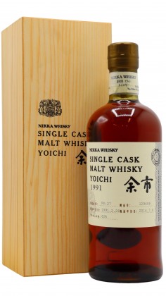 Nikka Yoichi Single Cask #129459 1991 23 year old