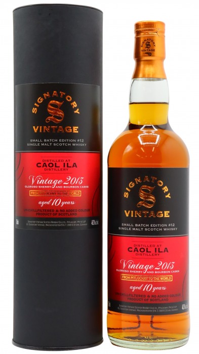 Caol Ila Signatory Small Batch #12 2013 10 jaar 