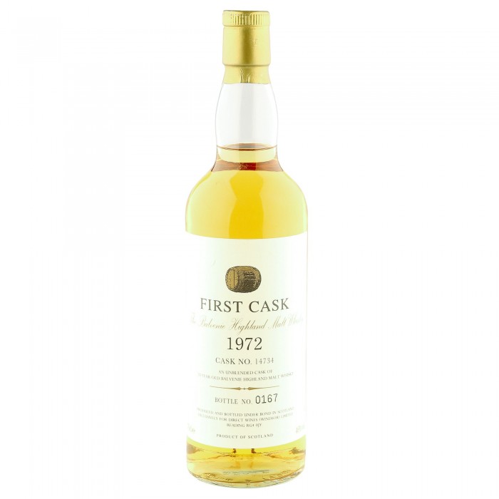 Balvenie 1972 20 Year Old, First Cask Malt Whisky Circle, Cask 14734