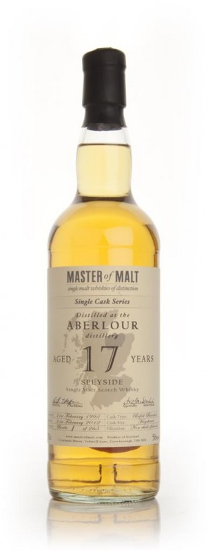 Aberlour 17 Year Old Single Cask Master of Malt