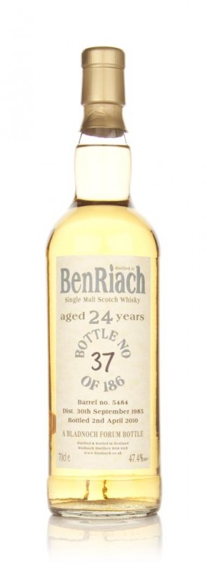 BenRiach 24 Year Old 1985 Bladnoch
