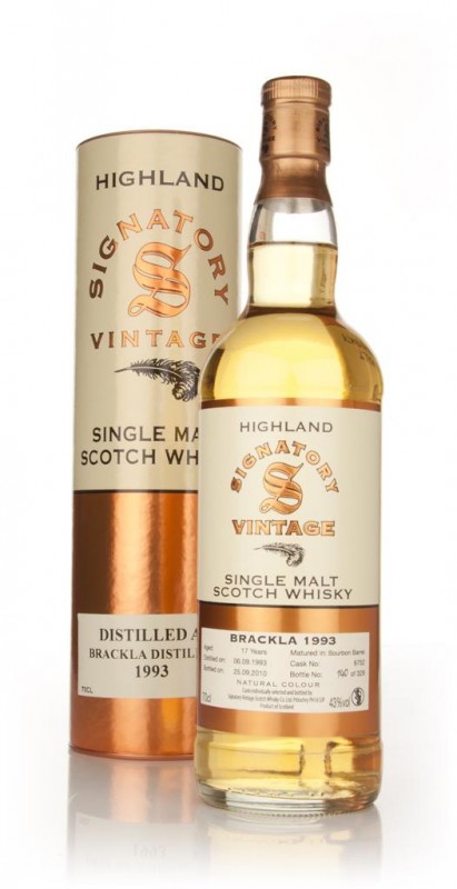 Royal Brackla 17 Year Old 1993 Signatory