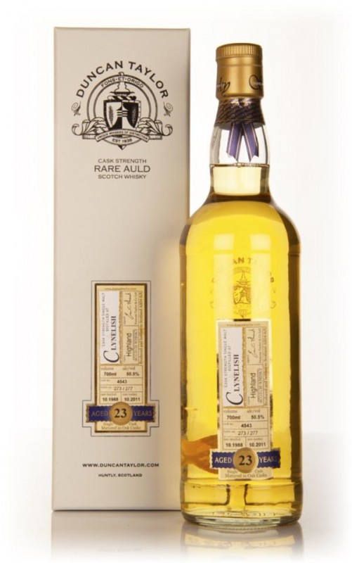Clynelish 23 Year Old 1988 Rare Auld Duncan Taylor