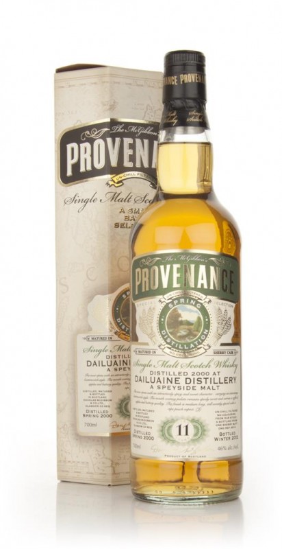 Dailuaine 11 Year Old 2000 Sherry Provenance Douglas Laing