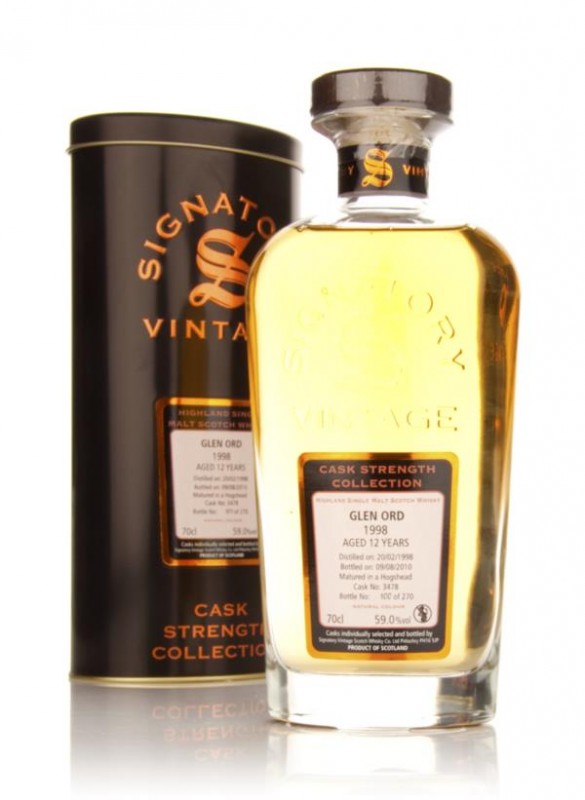 Glen Ord 12 Year Old 1998 Cask 3478 Cask Strength Collection Signatory