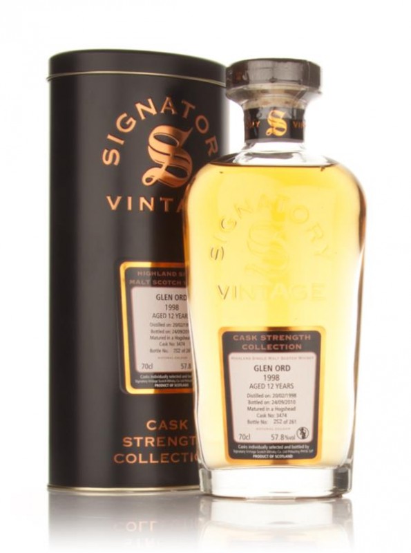 Glen Ord 12 Year Old 1998 Cask 3474 Cask Strength Collection Signatory