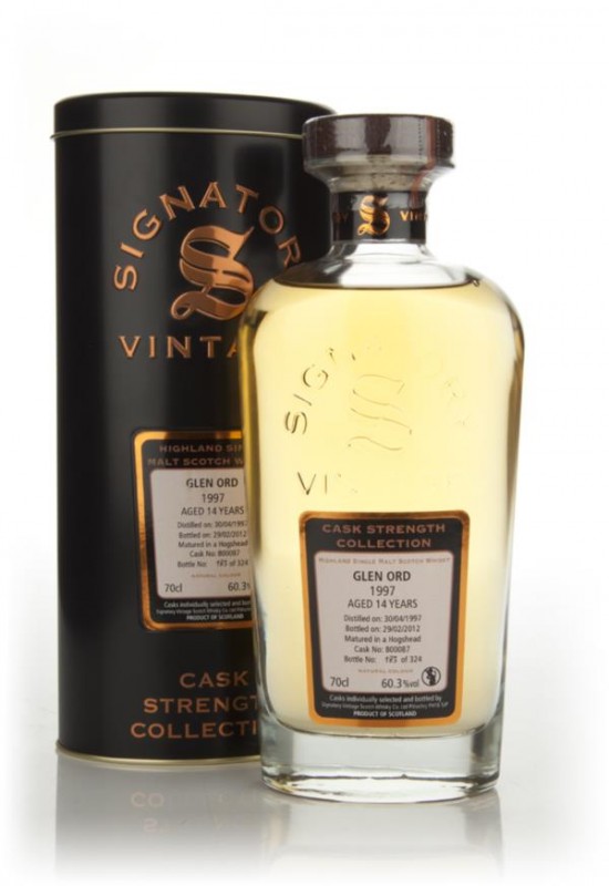 Glen Ord 14 Year Old 1997 Cask 800087 Cask Strength Collection Signtory