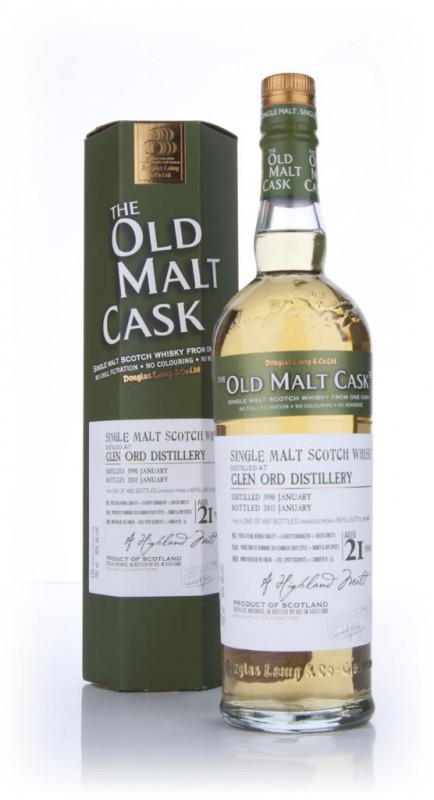 Glen Ord 21 Year Old 1990 Old Malt Cask Douglas Laing