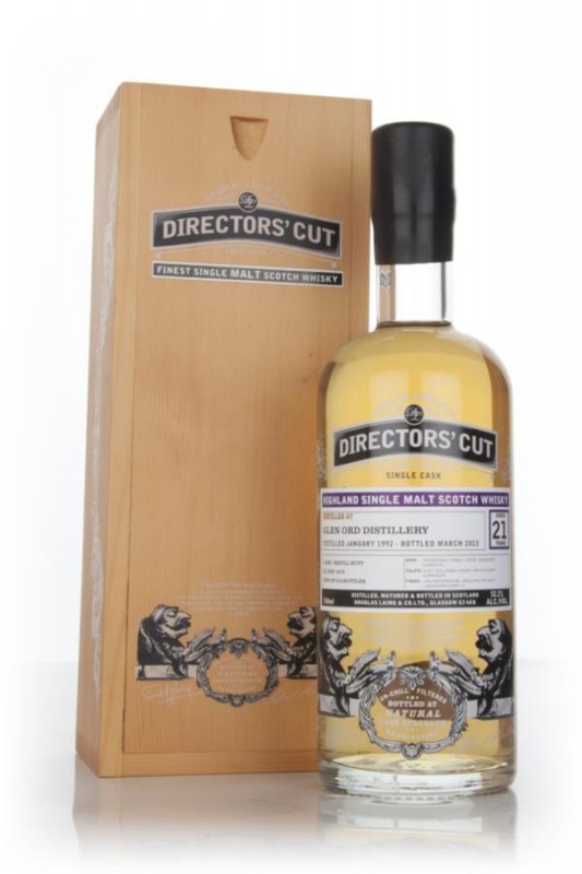 Glen Ord 21 Year Old 1992 cask 9478 Directors' Cut Douglas Laing