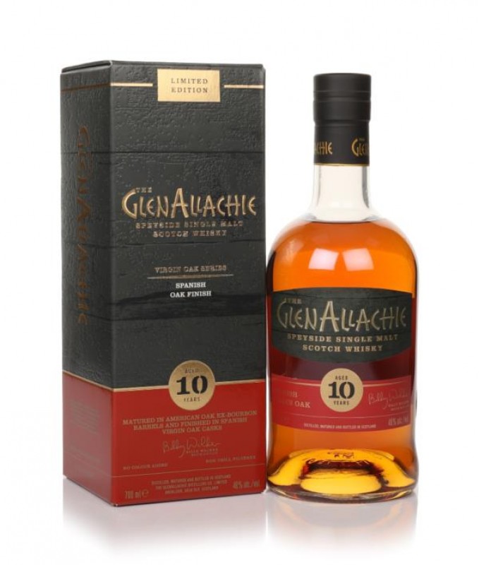 GlenAllachie 10 jaar  Spanish Oak Finish