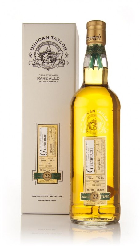 Glenburgie 22 Year Old 1988 Cask 11239 Rare Auld Duncan Taylor