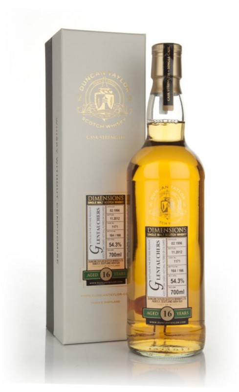 Glentauchers 16 Year Old 1996 Dimensions Duncan Taylor