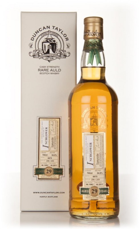Inchgower 29 Year Old 1982 Rare Auld Duncan Taylor