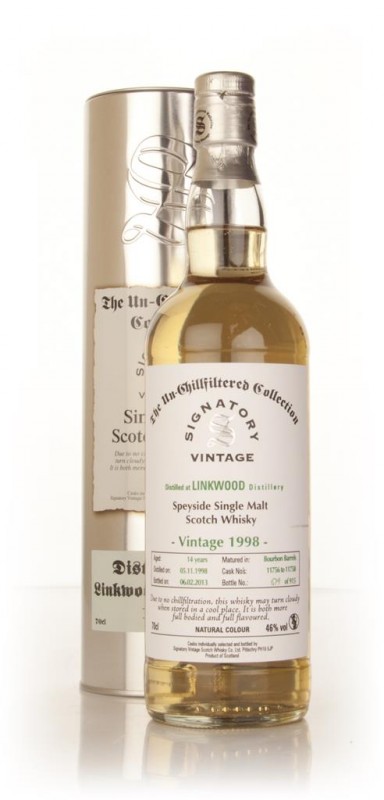 Linkwood 14 Year Old 1998 casks 11756-11758 Un-Chillfiltered Signatory
