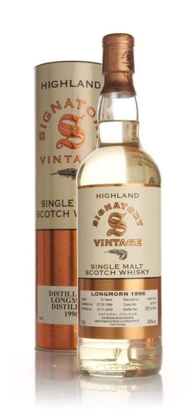 Longmorn 15 Year Old 1996 Signatory