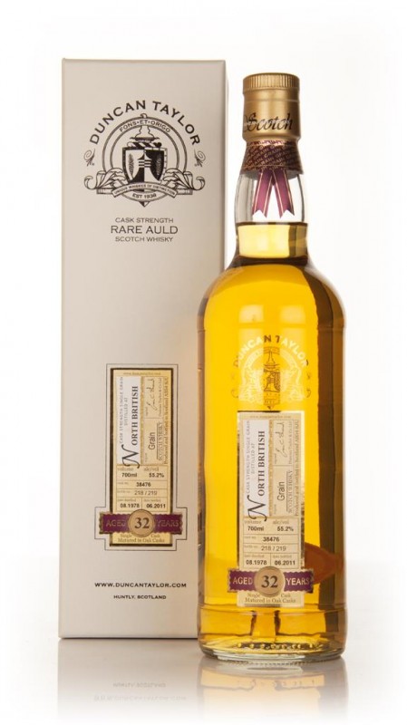 North British 32 Year Old 1978 Cask 38476 Rare Auld Duncan Taylor