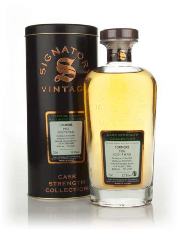 Tormore 19 Year Old 1992 Cask Strength Collection Signatory