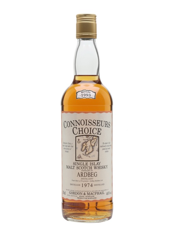 Ardbeg 1974 Connoisseurs Choice Bottled 1993 Gordon & Macphail