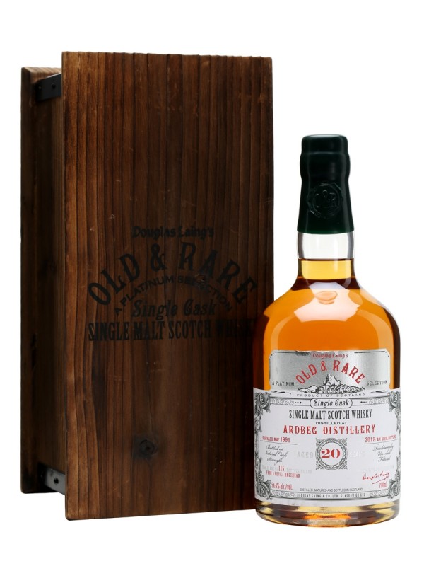 Ardbeg 1991 20 Year Old Old Rare Douglas Laing Platinum Selection