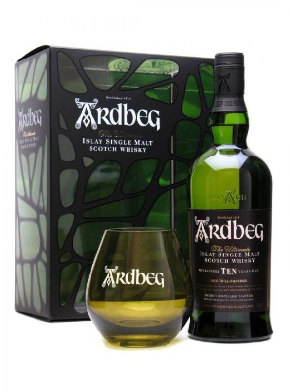 Ardbeg 10 Year Old Glass Pack