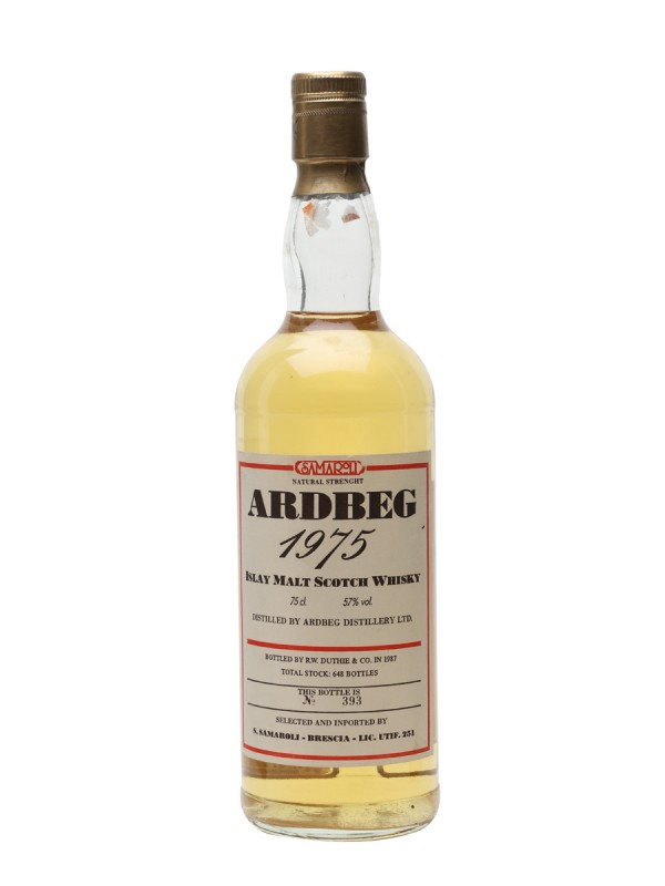 Ardbeg 1975 Natural Strength Bottled 1987 Samaroli