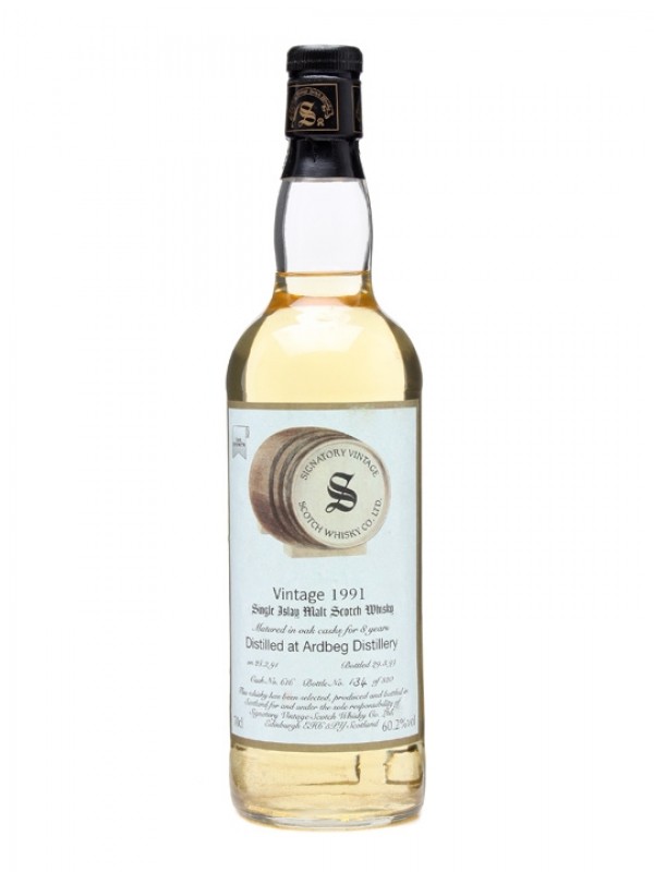 Ardbeg 1991 8 Year Old Cask #616 Signatory