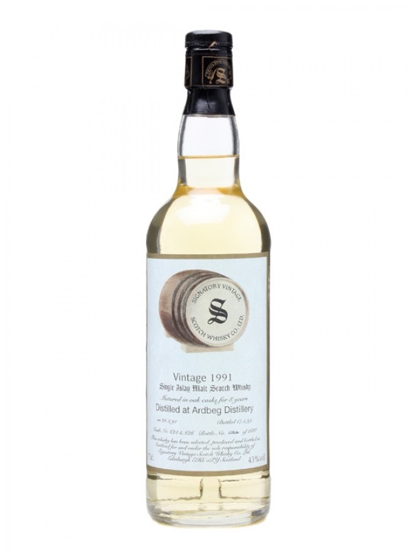 Ardbeg 1991 8 Year Old Casks# 624 626 Signatory