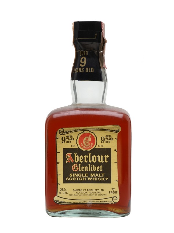 Aberlour Glenlivet 9 Year Old Bottled 1970s