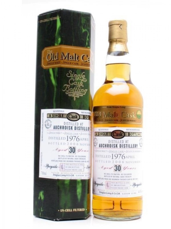 Auchroisk 1976 30 Year Old Douglas Laing Old Malt Cask
