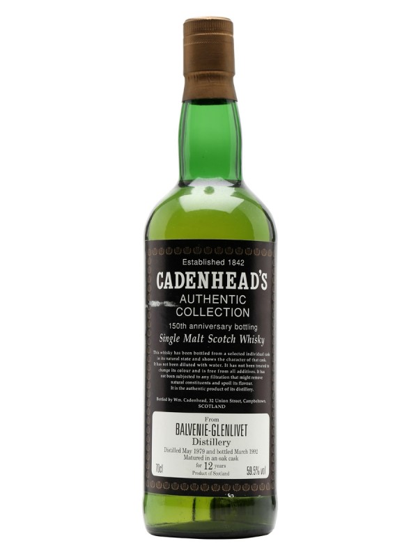 Balvenie 1979 12 Year Old 150th Anniversary Cadenhead's