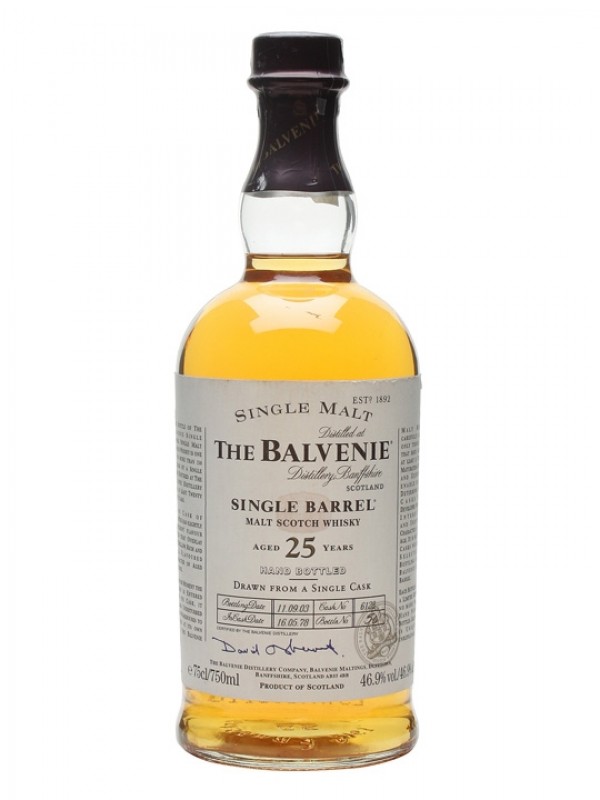 Balvenie 1978 25 Year Old Single Barrel
