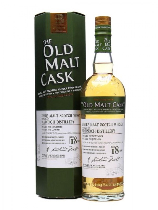 Bladnoch 1992 18 Year Old Old Malt Cask #6909 Douglas Laing