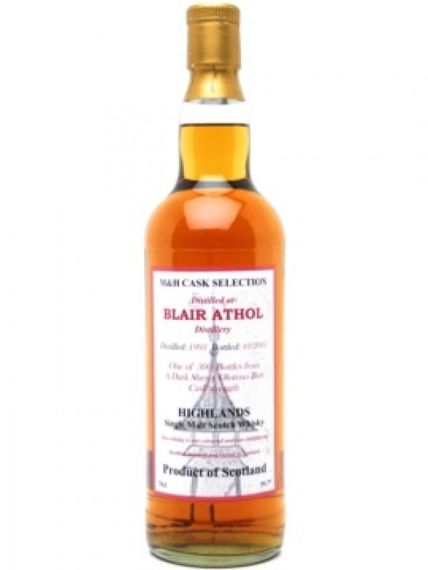 Blair Athol 1993 Dark Sherry M&H