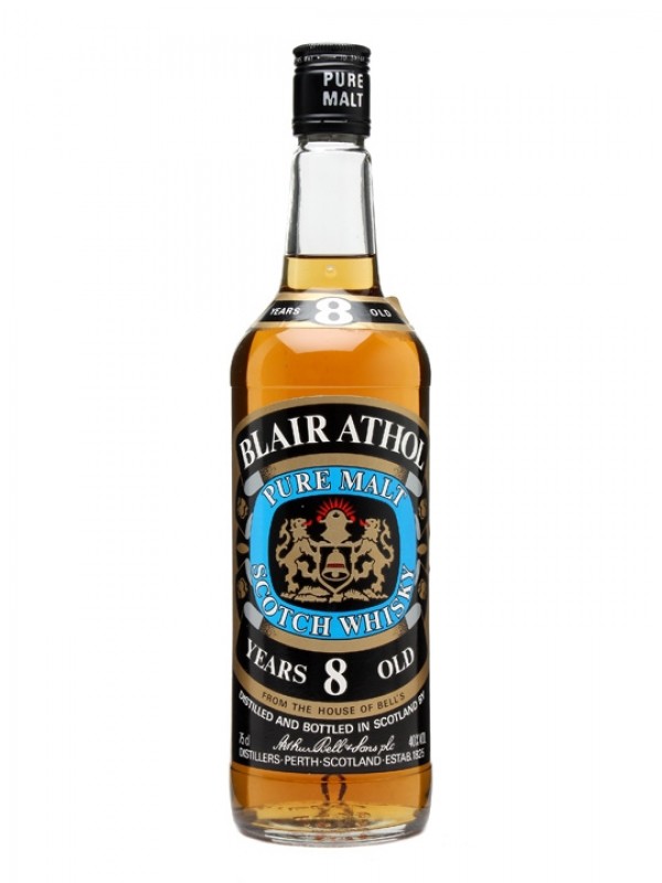 Blair Athol 8 Year Old Coat of Arms Bottled 1980s