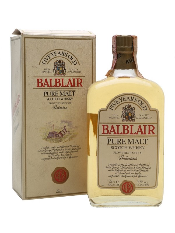 Balblair 5 Year Old Bottled 1980's