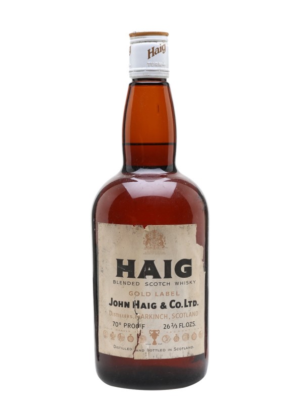 Haig Gold Label Bottled 1970's