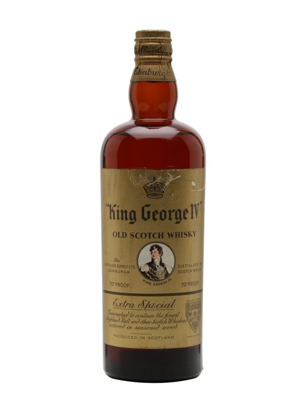 King George IV Bottled 1950s Spring Cap