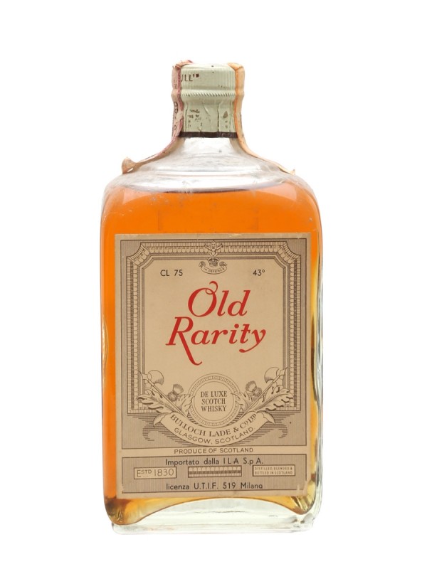 Old Rarity Bottled 1970's