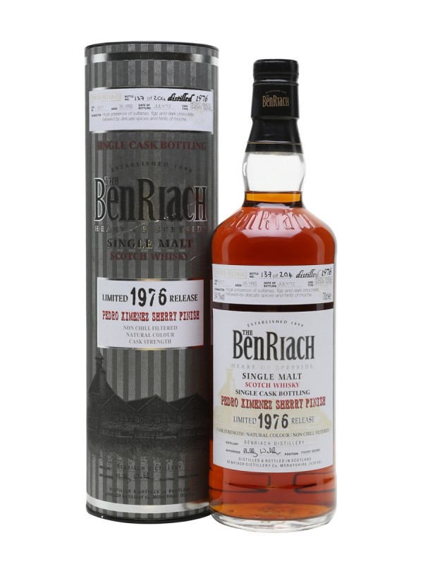 Benriach 1976 35 Year Old Pedro Ximenez Sherry Finish