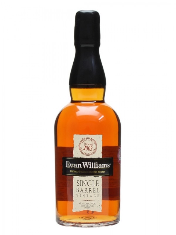 Evan Williams 2001 Single Barrel