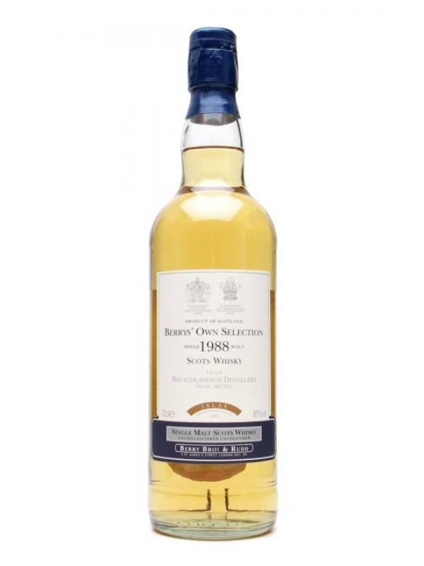 Bruichladdich 1988 Bottled 2008 Berry Brothers & Rudd